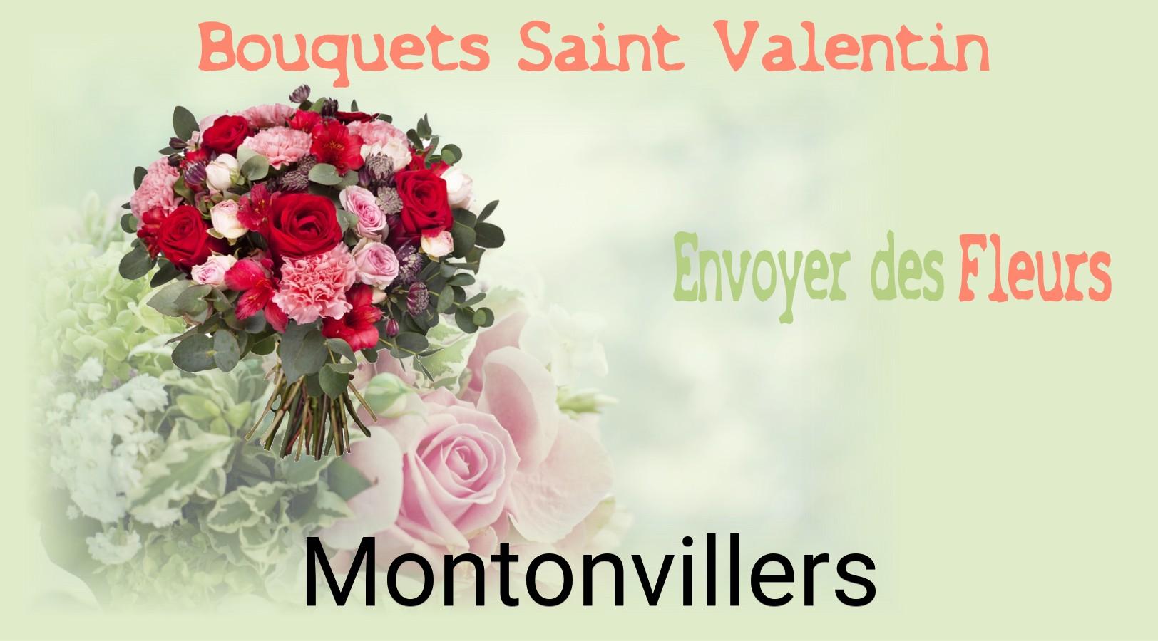 Roses de Saint-Valentin livrées à Montonvillers